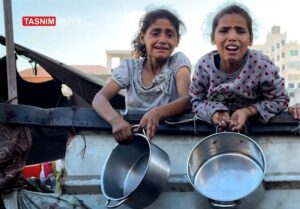 مرگ خاموش کودکان فلسطینی از عطش و گرسنگی در آغوش مادران%