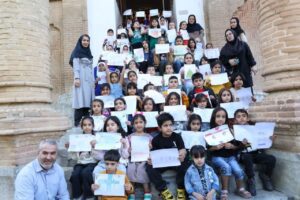 کارگاه نقاشی جاذبه های گردشگری کردستان ویژه کودکان%