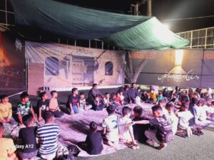 عزاداری دختران وپسران کودک کار%