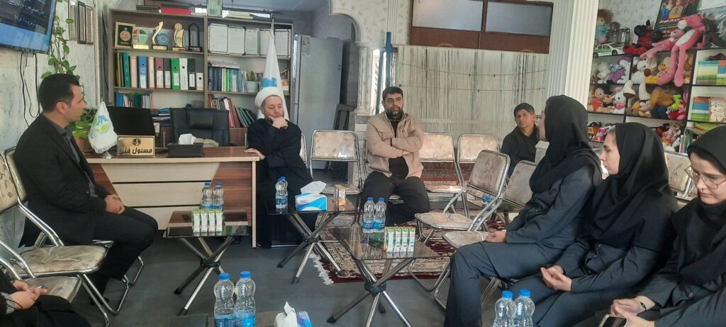 بازدید حجت الاسلام ملکی، مسئول شتابدهنده اجتماعی کودکیار ایران، از مؤسسه خیراندیشان پارسا%