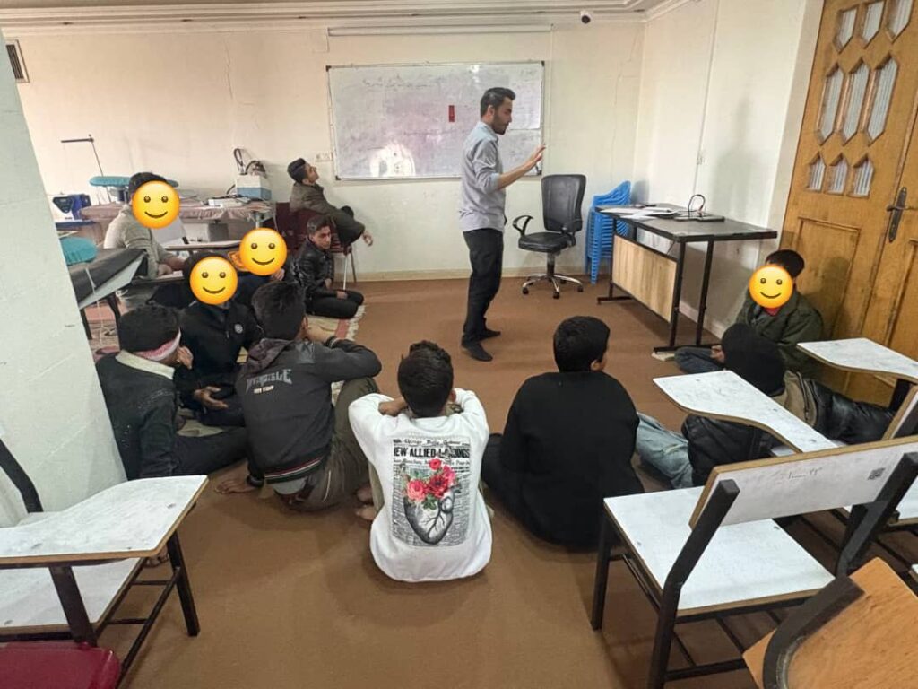 سپری برای آینده: برگزاری کلاس مهارت های زندگی در سرای امید%