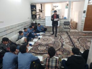 روایت تعهد و مسئولیت‌پذیری معلم قزوینی در ایام آموزش مجازی%