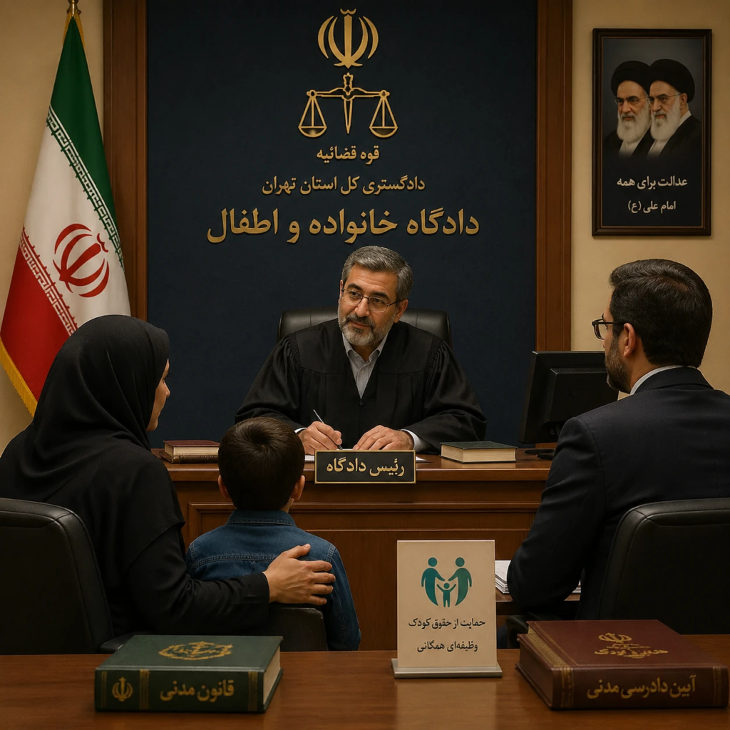 بررسی قانون حمایت از اطفال و نوجوانان در ایران%