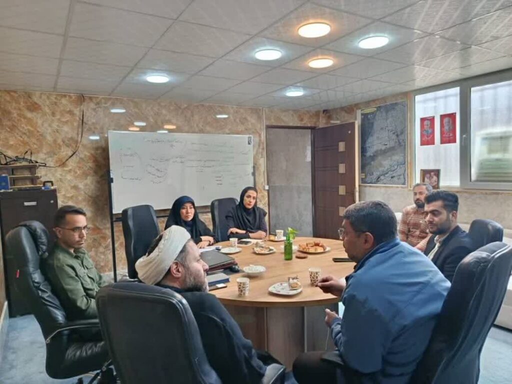  بازدید مسئول شتابدهنده اجتماعی کودکیاران ایران حجت الاسلام ملکی از موسسه خیریه نسل سبز اراک%