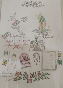 وطن دوستی کودکان اردبیلی%
