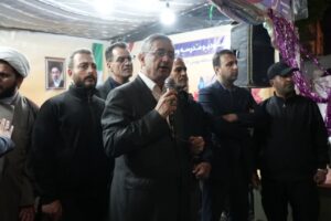 حضور استاندار در جمع دانش‌آموزان به مناسبت گرامیداشت شهیده «نگار قلی‌پور»%