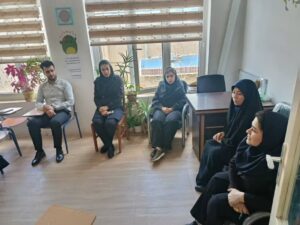  بازدید مسئول شتابدهنده اجتماعی کودکیاران ایران حجت الاسلام ملکی از موسسه خیریه نسل سبز اراک%