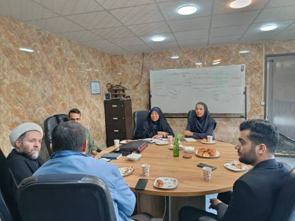  بازدید مسئول شتابدهنده اجتماعی کودکیاران ایران حجت الاسلام ملکی از موسسه خیریه نسل سبز اراک%