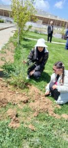 کاشت نهال به یاد شهدای جنگ تحمیلی در کردستان%