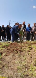 کاشت نهال به یاد شهدای جنگ تحمیلی در کردستان%
