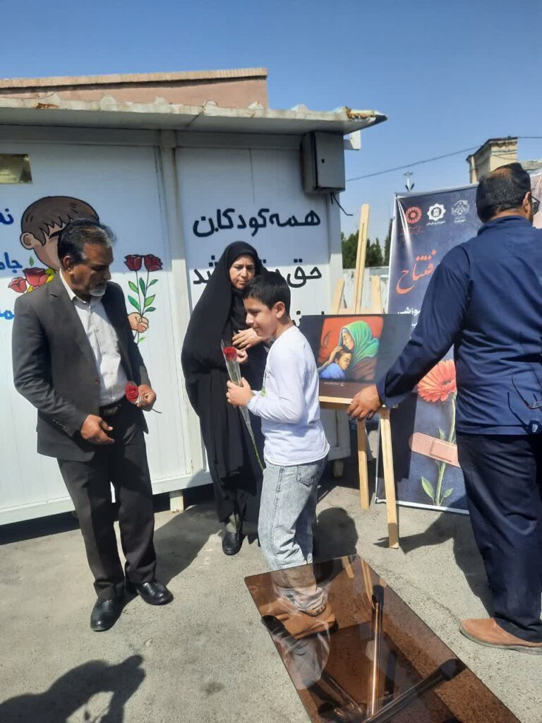 افتتاح نخستین کانکس حمایت از کودکان کار و خیابان در کرمان%