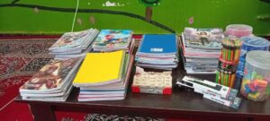 تأمین لوازمالتحریر و لباس فرم برای کودکان تحت پوشش مرکز مهرآوید کرمان%